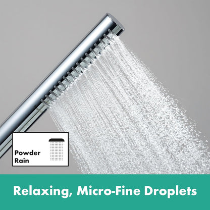 Hansgrohe Pulsify S Staafhanddouche 100 1Jet Ecosmart+ Chroom