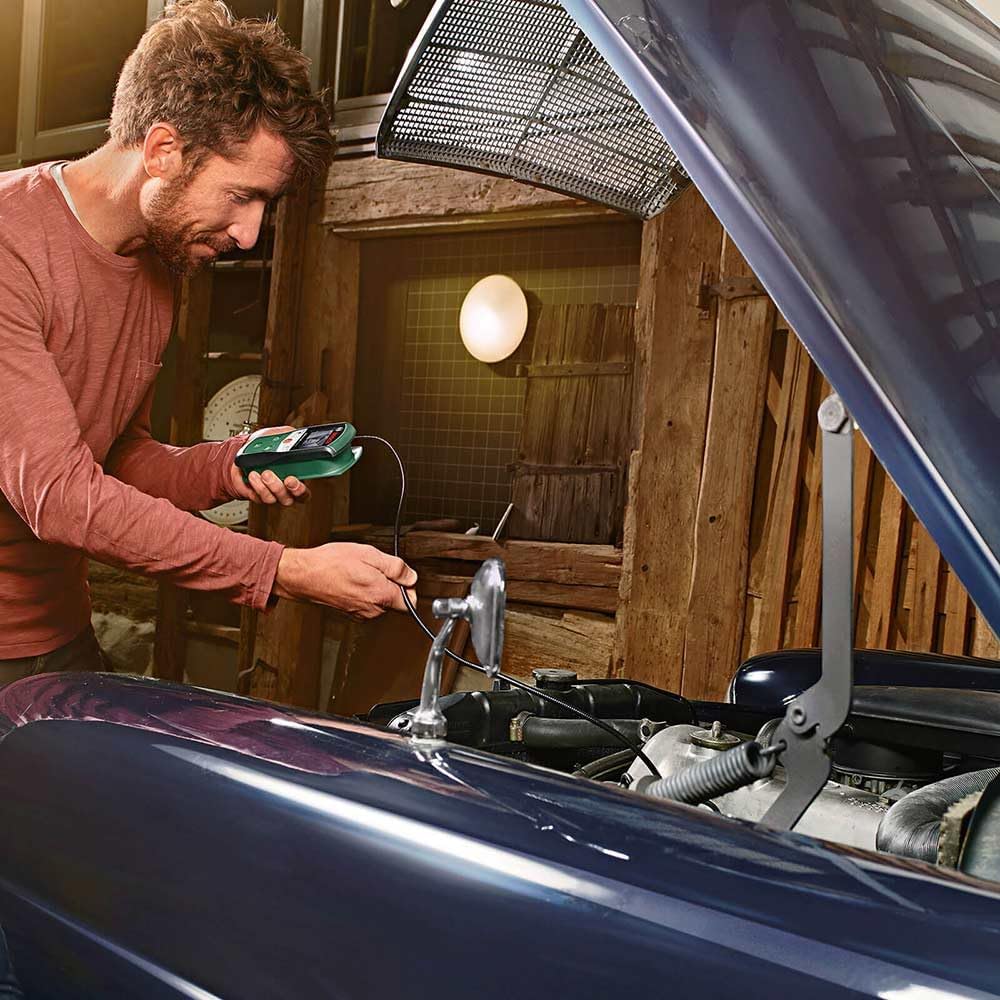 Bosch Universalinspect - Inspectiecamera - Inclusief Haak, Spiegel, Magneet, 2 Beugels En Opbergetui