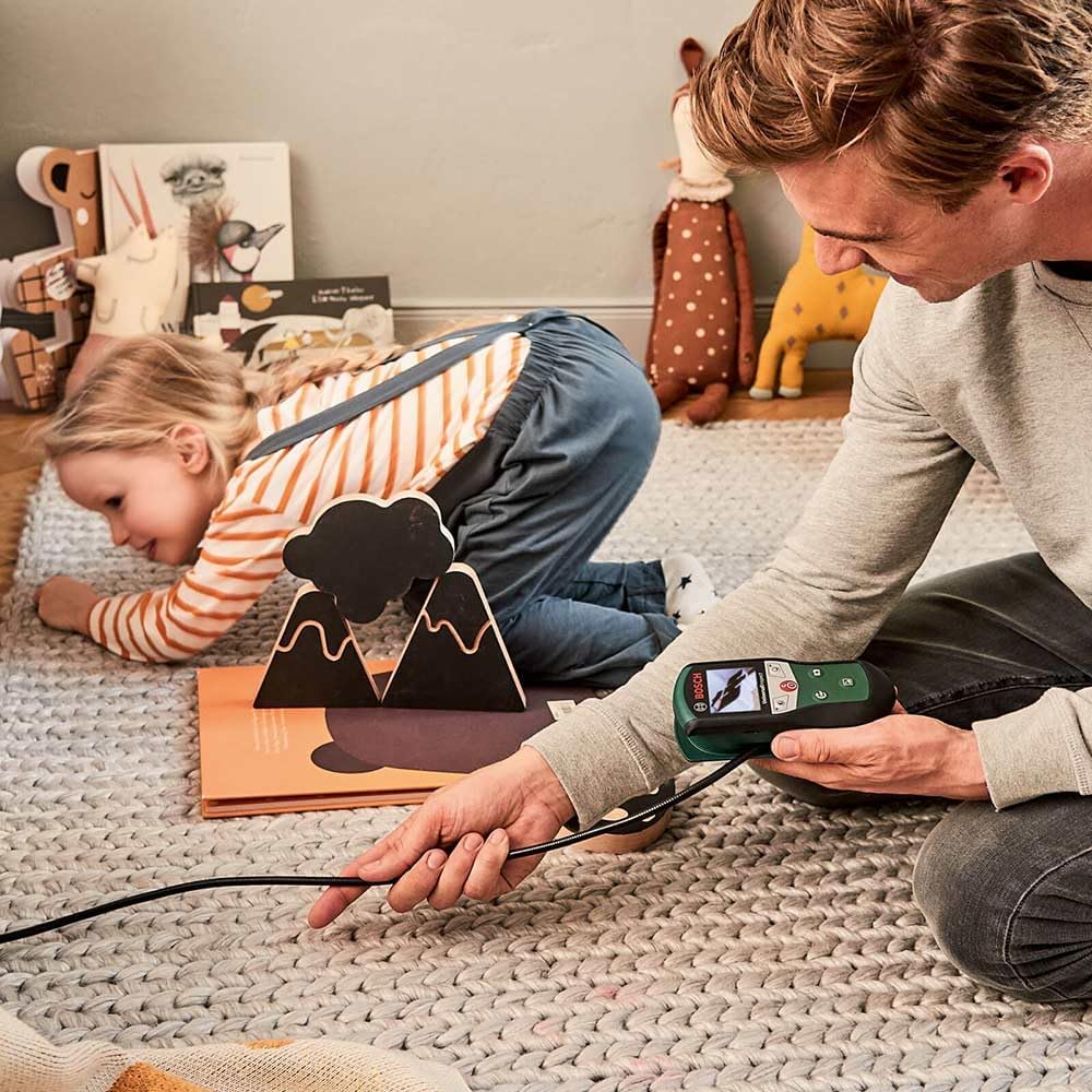 Bosch Universalinspect - Inspectiecamera - Inclusief Haak, Spiegel, Magneet, 2 Beugels En Opbergetui