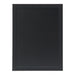 Deflecto Wall Mounted Chalkboard, Durable Writable Message Board, Easy Wipe Surface for Restaurants, Cafés, Kitchens and Events - Single Pack, 40cm x 60cm Black