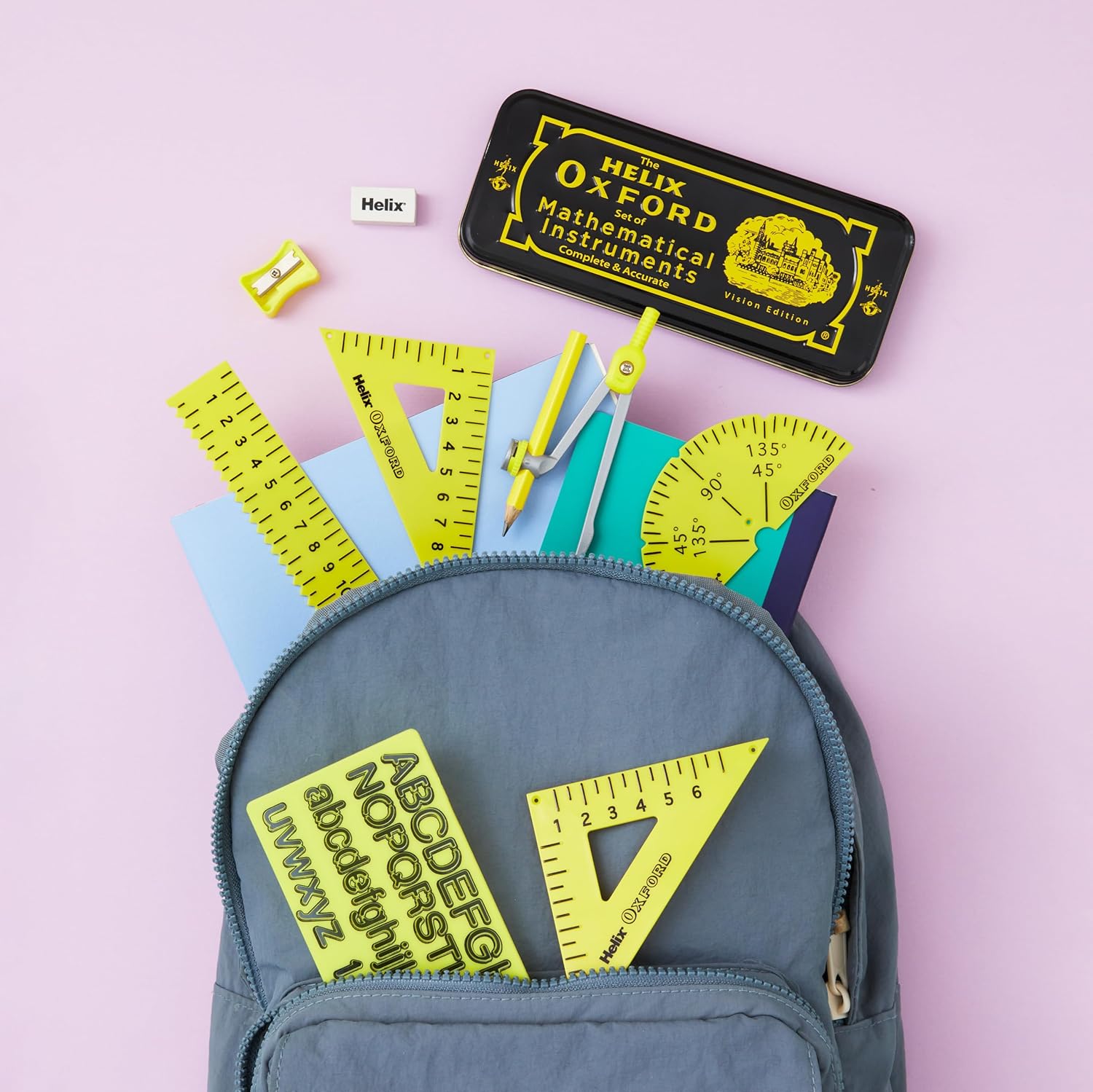 Helix Oxford Vision Maths Set - RNIB Accredited