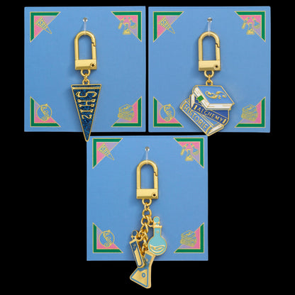 The Noble Collection Wicked: Charms Trunk - Welcome to Shiz