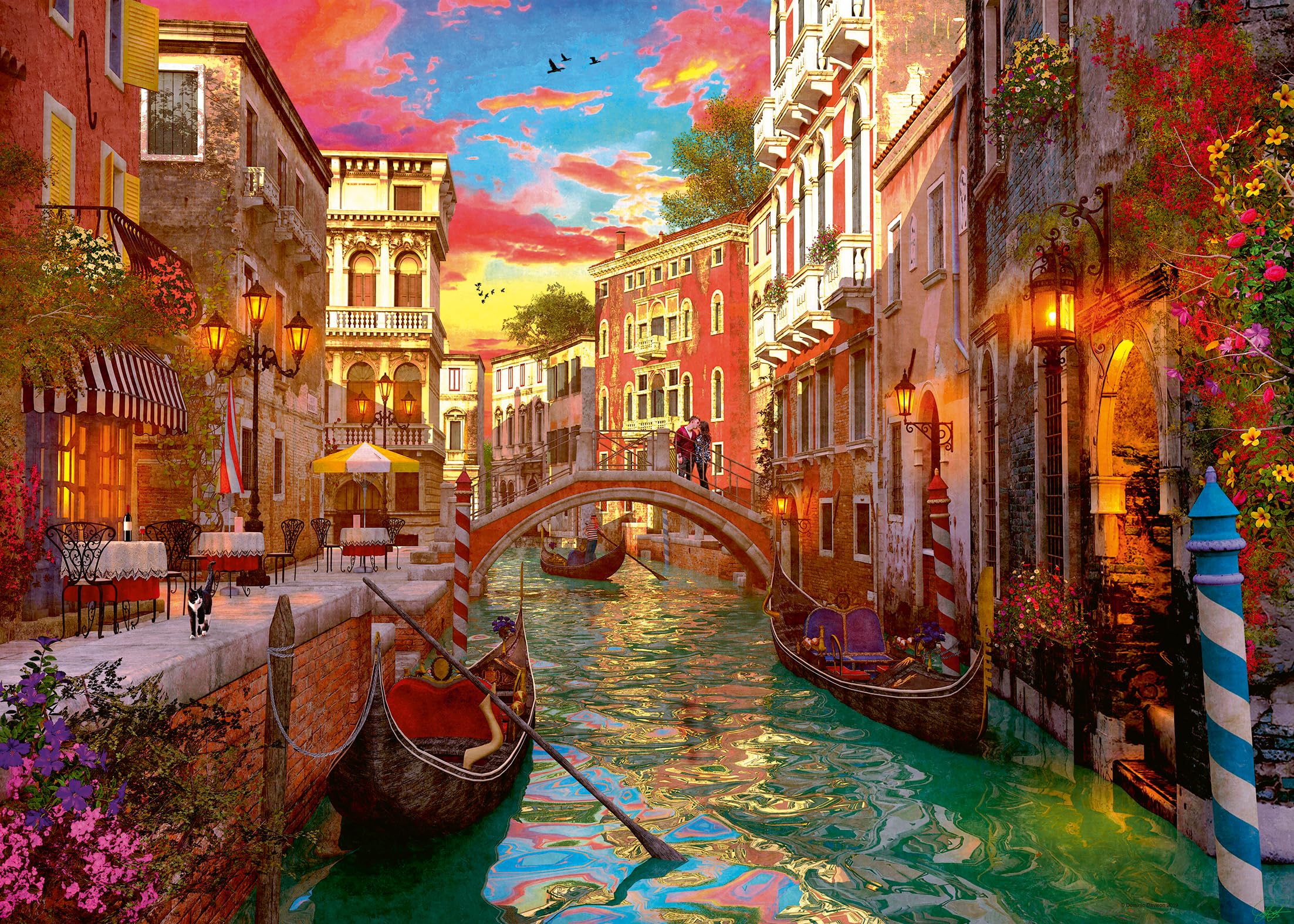 Ravensburger Venice Romance 1000 Piece Jigsaw Puzzles for Adults and Kids Age 12 Years Up