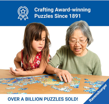 Ravensburger Down the Lane No.3, Seaview Lane 1000 Piece Jigsaw Puzzles for Adults and Kids Age 12 Years Up