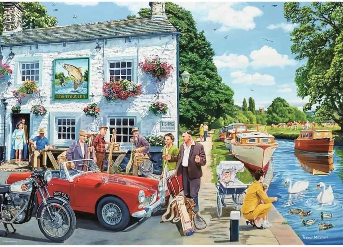 Ravensburger The One That Got Away 1000 Piece Jigsaw Puzzles for Adults and Kids Age 12 Years Up