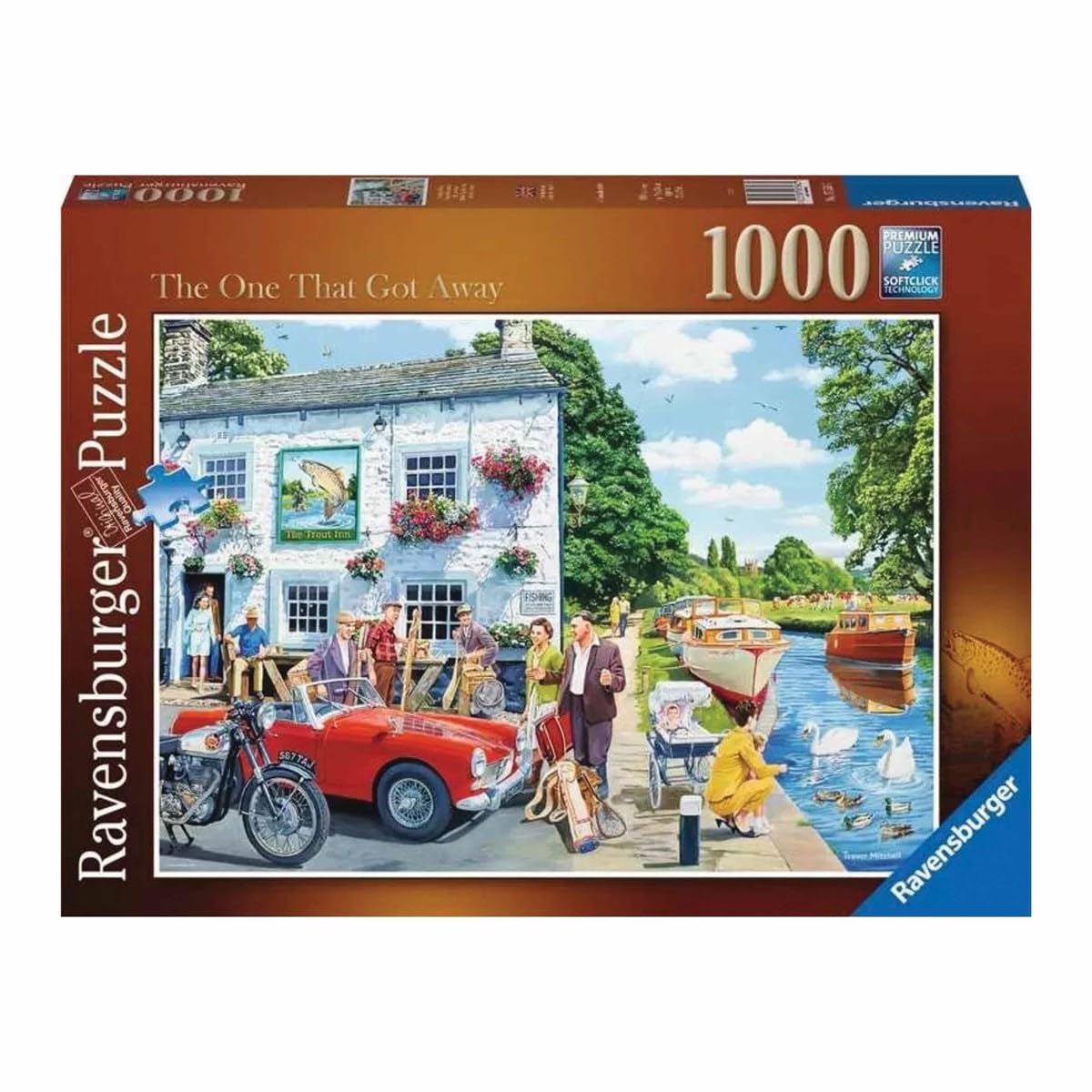 Ravensburger The One That Got Away 1000 Piece Jigsaw Puzzles for Adults and Kids Age 12 Years Up