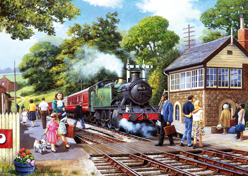 Ravensburger A Country Station 1000 Piece Jigsaw Puzzles for Adults and Kids Age 12 Years Up