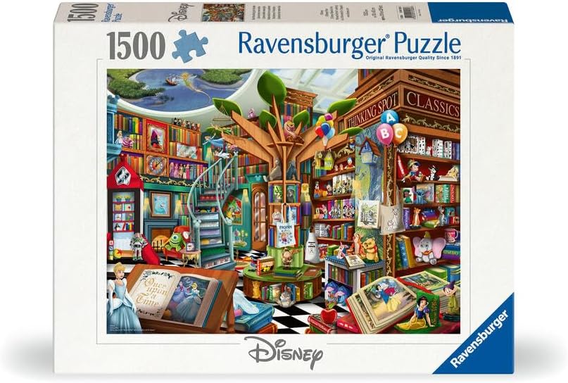 Ravensburger Puzzle 12001582 - Disney Story Book Refresh - 1500 Teile Puzzle für Kinder und Erwachsene ab 14 Jahren