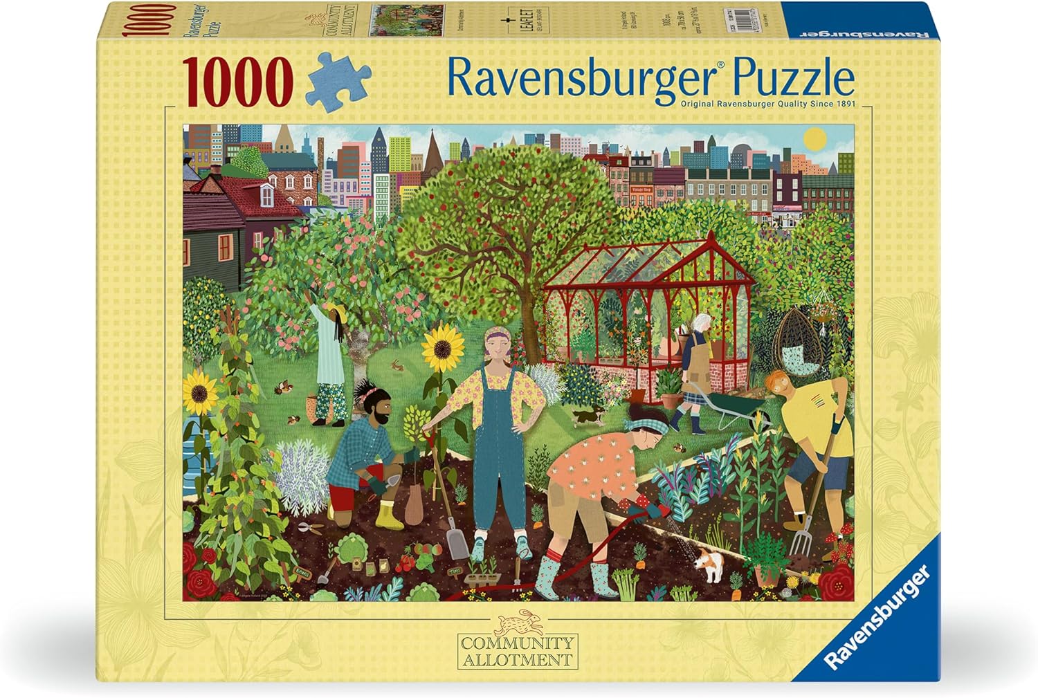 Ravensburger The Allotment Puzzle de 1000 pièces pour Adultes