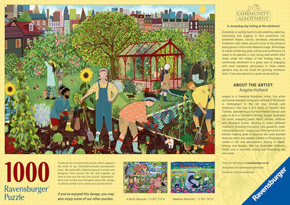 Ravensburger The Allotment Puzzle de 1000 pièces pour Adultes