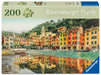 Ravensburger 200 Piece Extra Large Jigsaw Puzzle – Beautiful Portofino Italian Riviera Harbour | Feel Well & Puzzle Range | Includes Puzzle Board & Poster