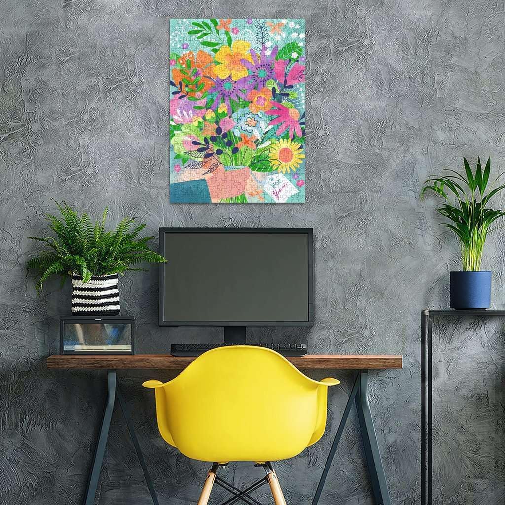 Ravensburger 500 Piece Jigsaw Puzzle – Flowers for You | Colourful Flower Bouquet Design | Relaxing Adult Puzzle | Premium Quality, for Puzzle Lovers