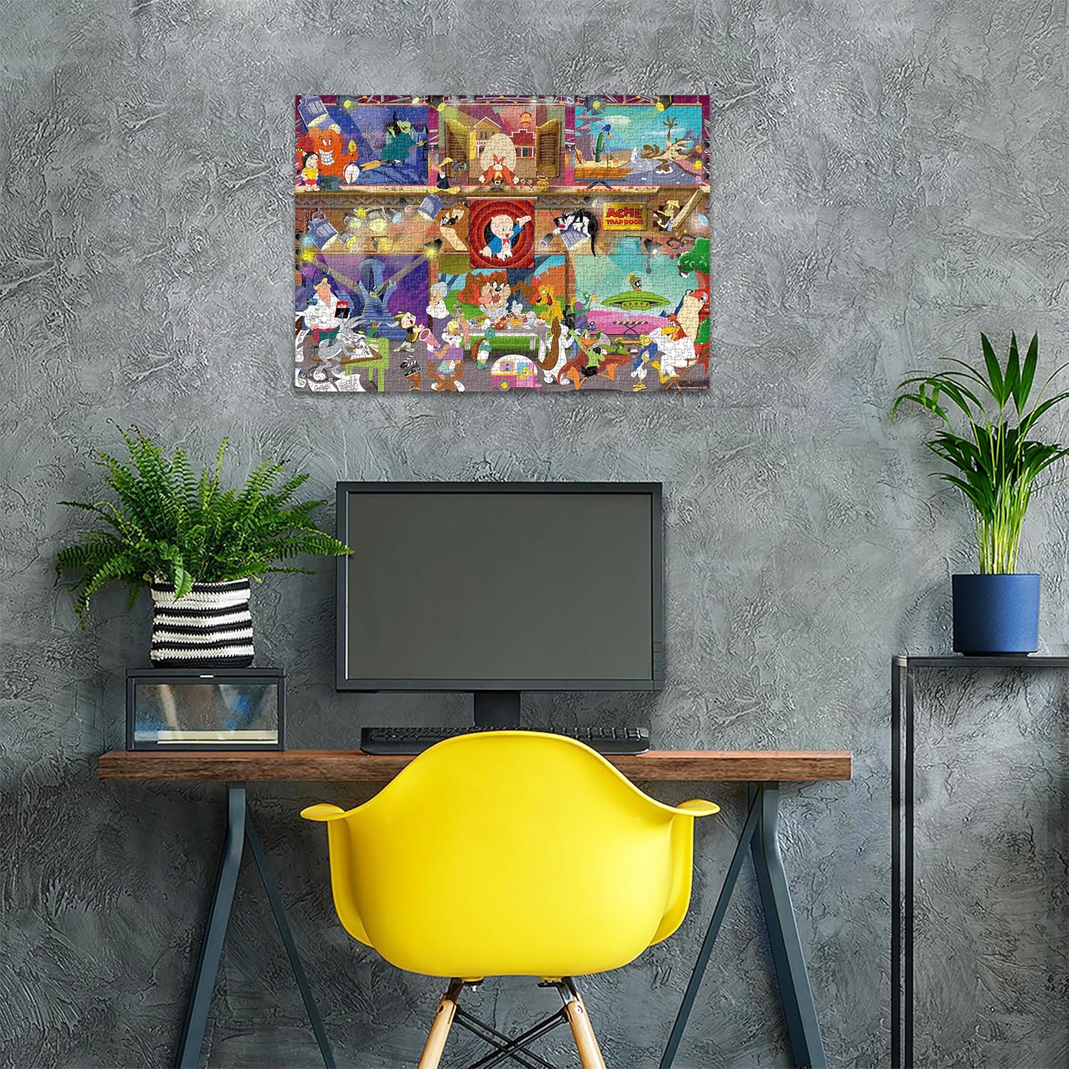 Ravensburger Looney Tunes Puzzle – 1000 Piece Durable Jigsaw Puzzle for Family Fun