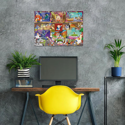 Ravensburger Looney Tunes Puzzle – 1000 Piece Durable Jigsaw Puzzle for Family Fun