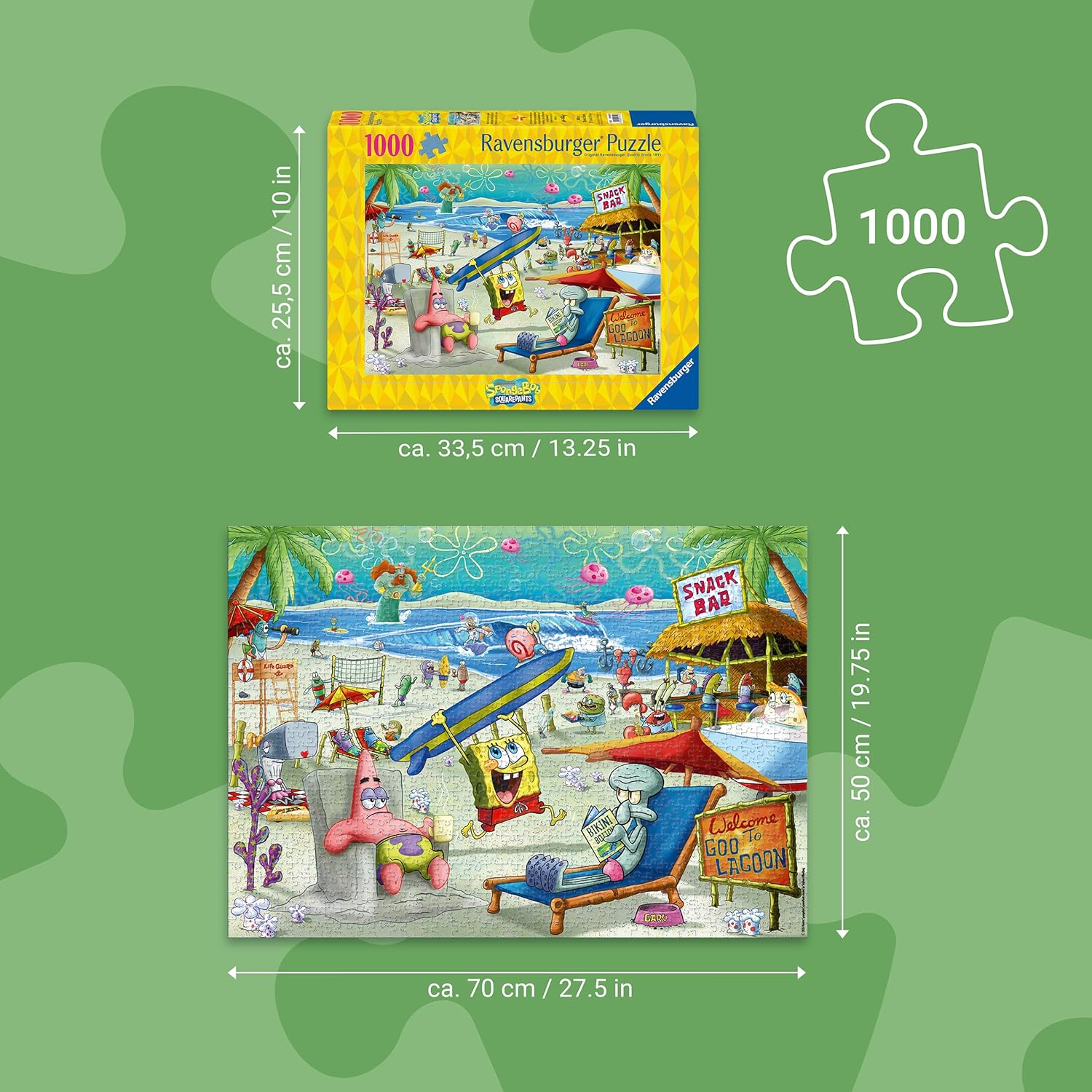 * Spongebob Squarepants 1000Pc