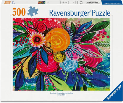 Erwachsenenpuzzle 500 Teile - Farbenexplosion