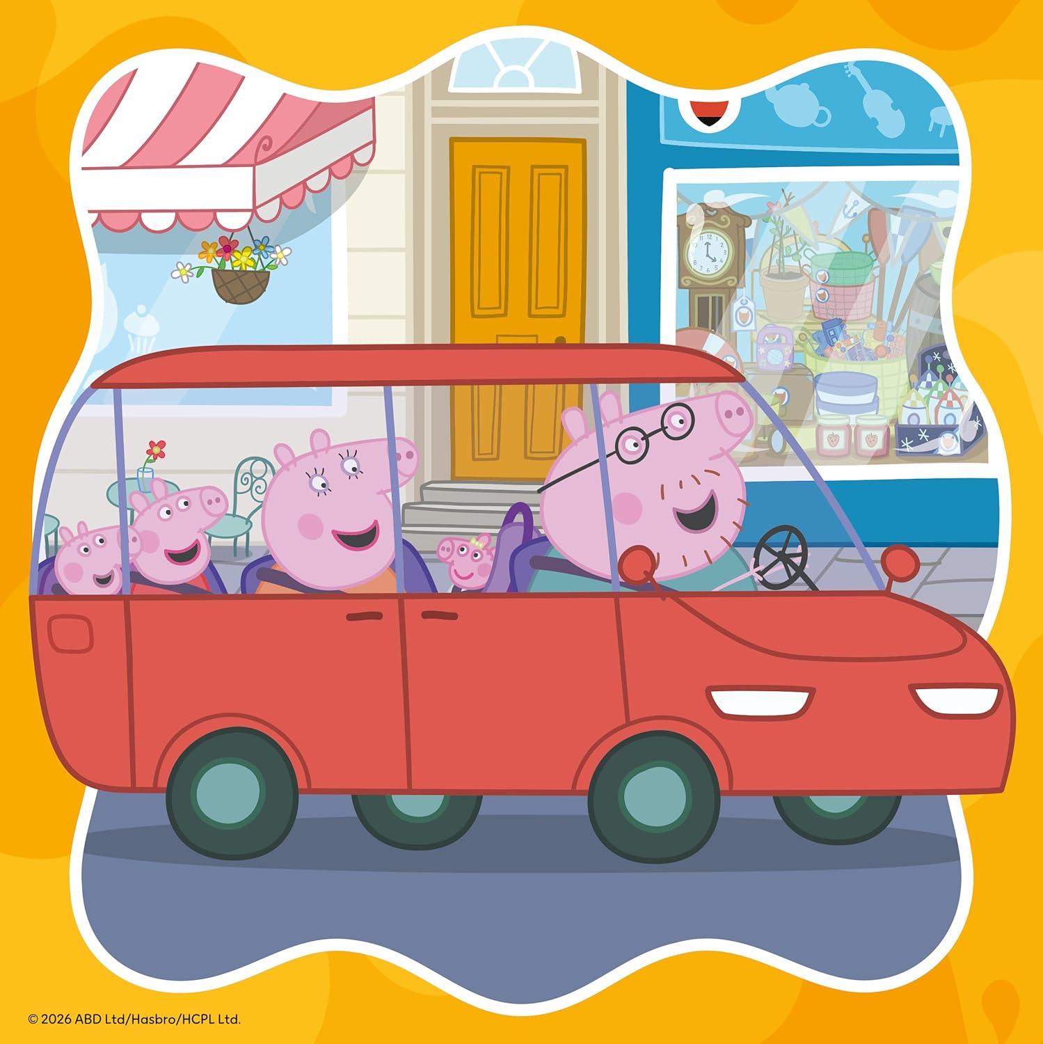 Ravensburger - Peppa Pig 3 X 49 Pezzi | Puzzle Bambini 5 Anni O Più | Puzzle Bambini 3x49 Pezzi | 21 X 21 | Regalo Bambino 5 Anni | Puzzles Perfetti Ravensburger
