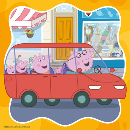 Ravensburger - Peppa Pig 3 X 49 Pezzi | Puzzle Bambini 5 Anni O Più | Puzzle Bambini 3x49 Pezzi | 21 X 21 | Regalo Bambino 5 Anni | Puzzles Perfetti Ravensburger