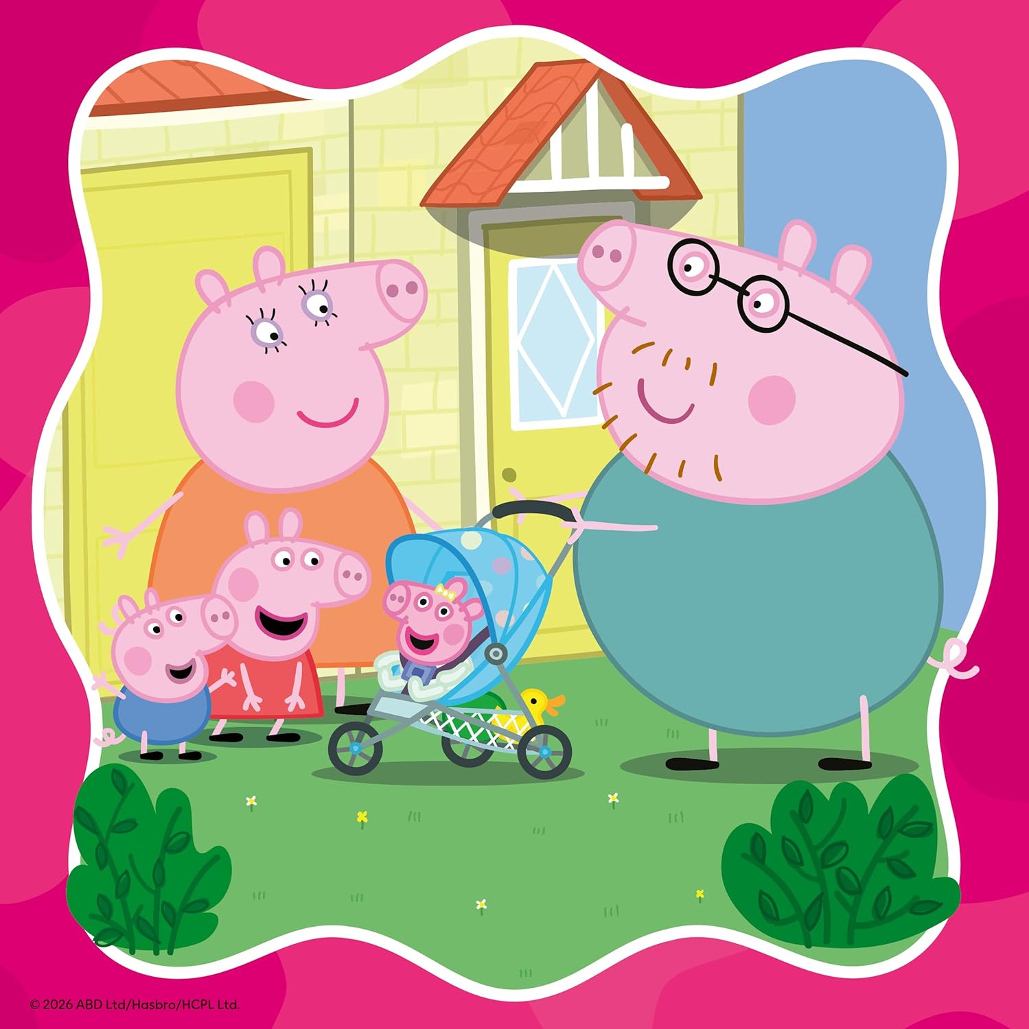 Ravensburger - Peppa Pig 3 X 49 Pezzi | Puzzle Bambini 5 Anni O Più | Puzzle Bambini 3x49 Pezzi | 21 X 21 | Regalo Bambino 5 Anni | Puzzles Perfetti Ravensburger