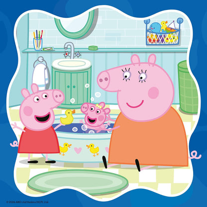 Ravensburger - Peppa Pig 3 X 49 Pezzi | Puzzle Bambini 5 Anni O Più | Puzzle Bambini 3x49 Pezzi | 21 X 21 | Regalo Bambino 5 Anni | Puzzles Perfetti Ravensburger