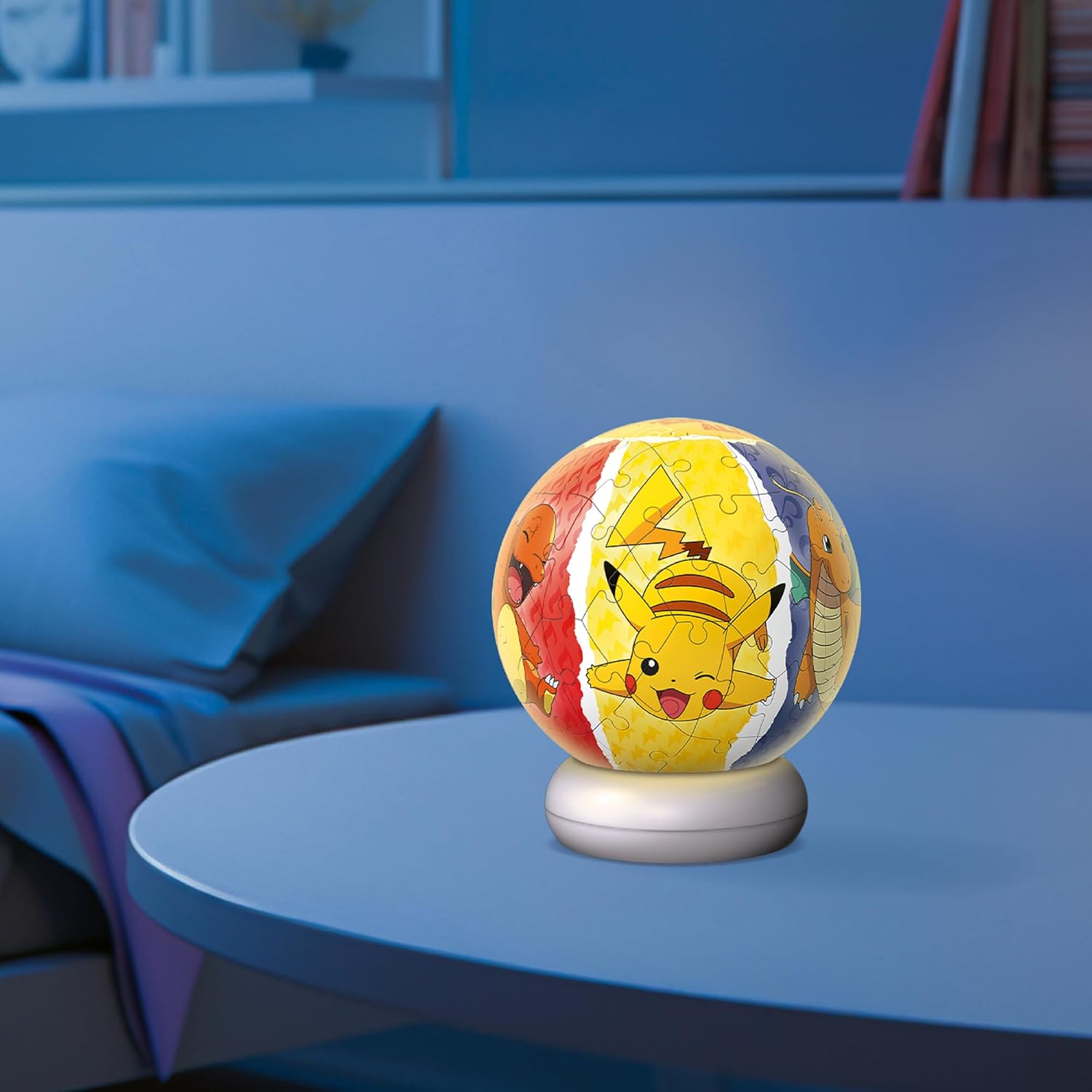 Ravensburger Pokémon 72-Piece Nightlight Puzzle – Interactive Glow-in-the-Dark Puzzle Toy for Kids & Collectors