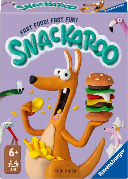 Ravensburger 24901 - Snackaroo - Kartenspiel für 2-4 Personen, ab 6 Jahren