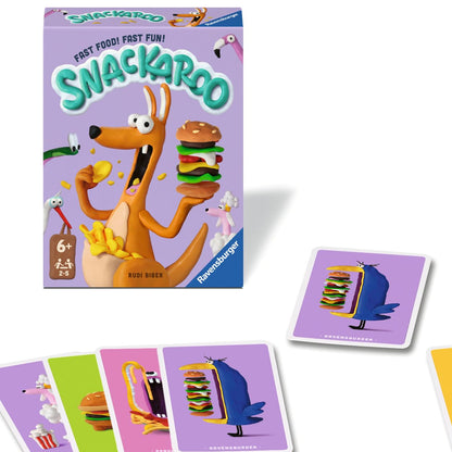 Ravensburger 24901 - Snackaroo - Kartenspiel für 2-4 Personen, ab 6 Jahren