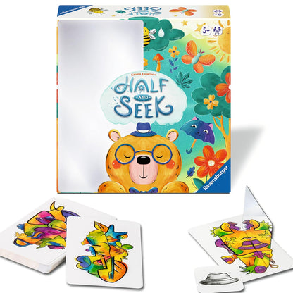 Ravensburger Half and Seek Game – Fun Hidden Objects Game for Kids Age 5 Years