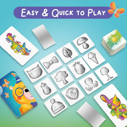 Ravensburger Half and Seek Game – Fun Hidden Objects Game for Kids Age 5 Years