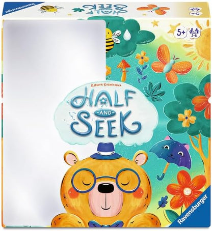 Ravensburger Half and Seek Game – Fun Hidden Objects Game for Kids Age 5 Years