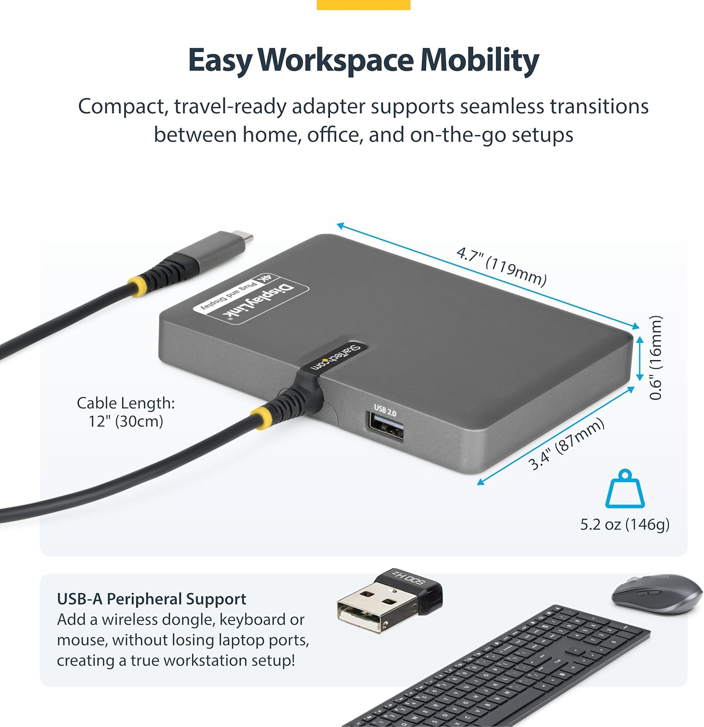 Startech.Com - Docking Station - For Laptop - Usb-C - 4 X Hdmi - Taa Compliant