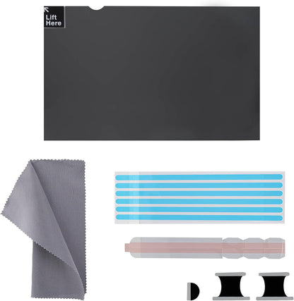 StarTech.com 14-inch 16:9 Bright Privacy Screen Filter with Touch, Flip-Over, 75% Light Transmittance, Anti-Glare