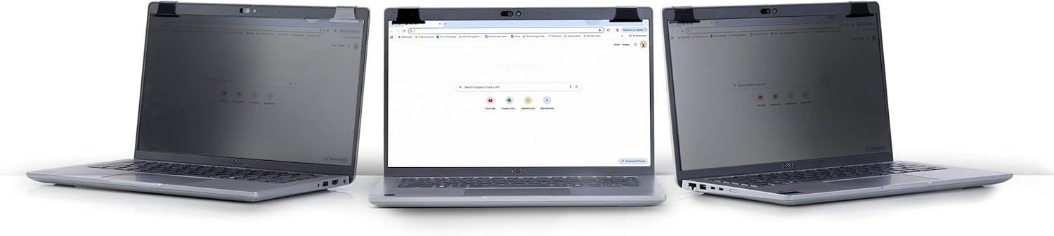 StarTech.com 14-inch 16:9 Bright Privacy Screen Filter with Touch, Flip-Over, 75% Light Transmittance, Anti-Glare