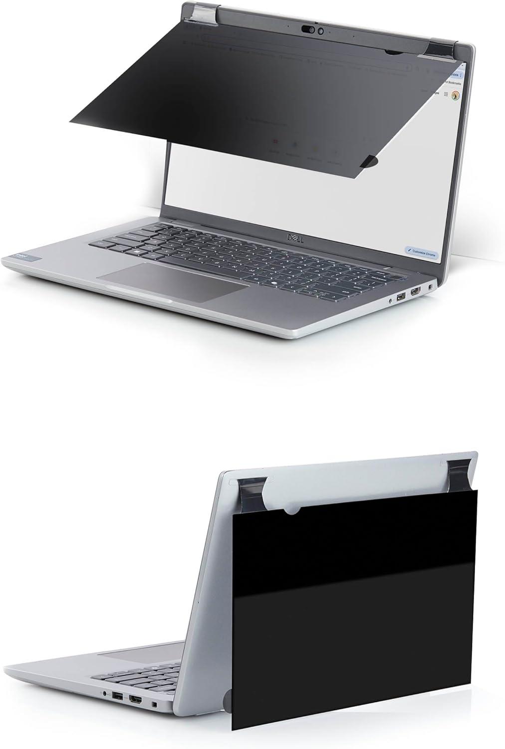 StarTech.com 14-inch 16:9 Bright Privacy Screen Filter with Touch, Flip-Over, 75% Light Transmittance, Anti-Glare