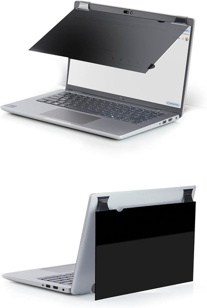 StarTech.com 14-inch 16:9 Bright Privacy Screen Filter with Touch, Flip-Over, 75% Light Transmittance, Anti-Glare