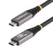 StarTech.com 3m (10ft) USB4 Cable, 20Gbps, USB-IF Certified USB-C Cable, 60W, 4K120Hz DP 2.1, TPE Jacket, Black USB-C Cord