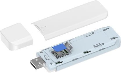 D-Link DWM-222W Chiavetta USB 4G LTE AX300 Wi-Fi 6, Dongle SIM Portatile, Stick LTE Plug & Play, 150 Mbps, WPA3, Fino a 8 Dispositivi, Hotspot Mobile per PC, Notebook, Mac, Linux