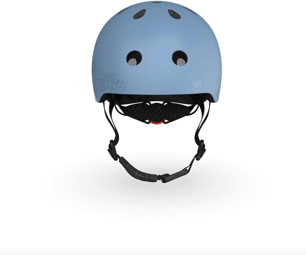 Scoot And Ride - Helmets Xxs Reflective - Steel (Hxxsrcw01)