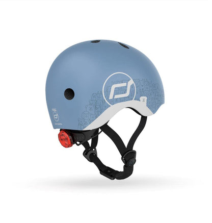 Scoot And Ride - Helmets Xxs Reflective - Steel (Hxxsrcw01)