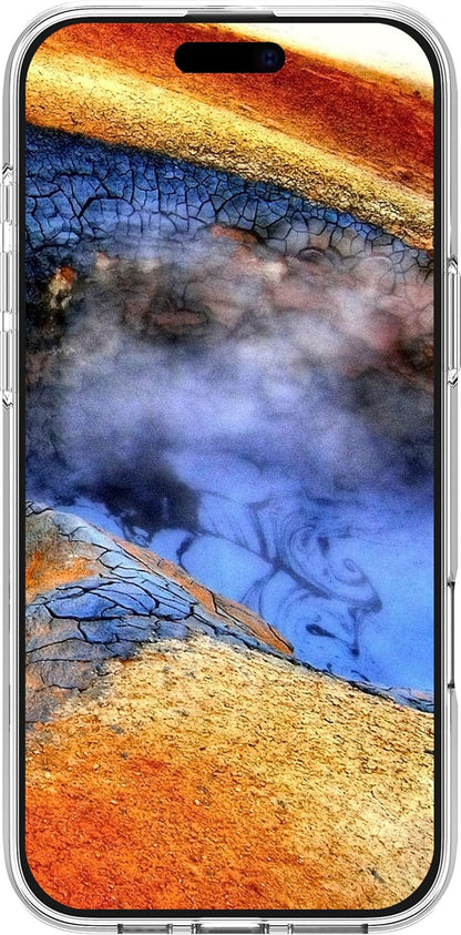 dbramante1928 Greenland Pro - Back Cover for Mobile Phone - Compatible with MagSafe - Plastic - Clear - for Apple iPhone 16 Pro Max