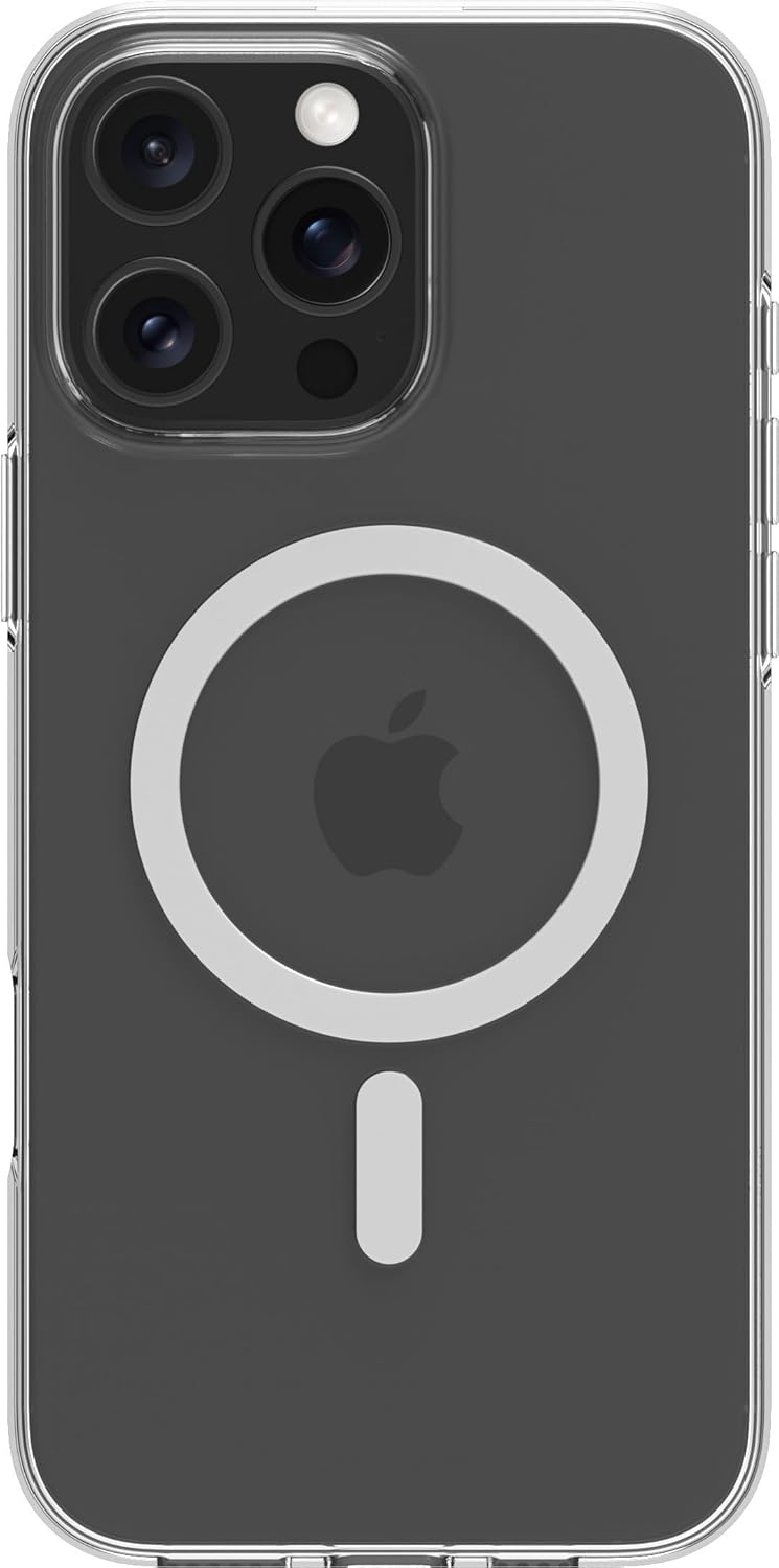 dbramante1928 Greenland Pro - Back Cover for Mobile Phone - Compatible with MagSafe - Plastic - Clear - for Apple iPhone 16 Pro Max