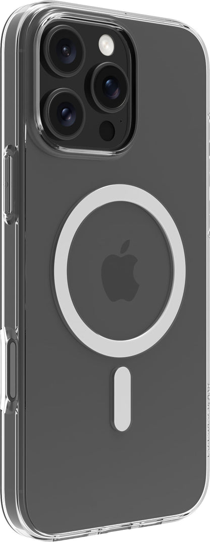 dbramante1928 Greenland Pro - Back Cover for Mobile Phone - Compatible with MagSafe - Plastic - Clear - for Apple iPhone 16 Pro Max