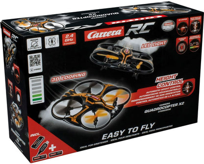 Carrera RC X2 370503032 Quadcopter, op afstand bestuurbaar, 2,4 GHz, meerkleurig