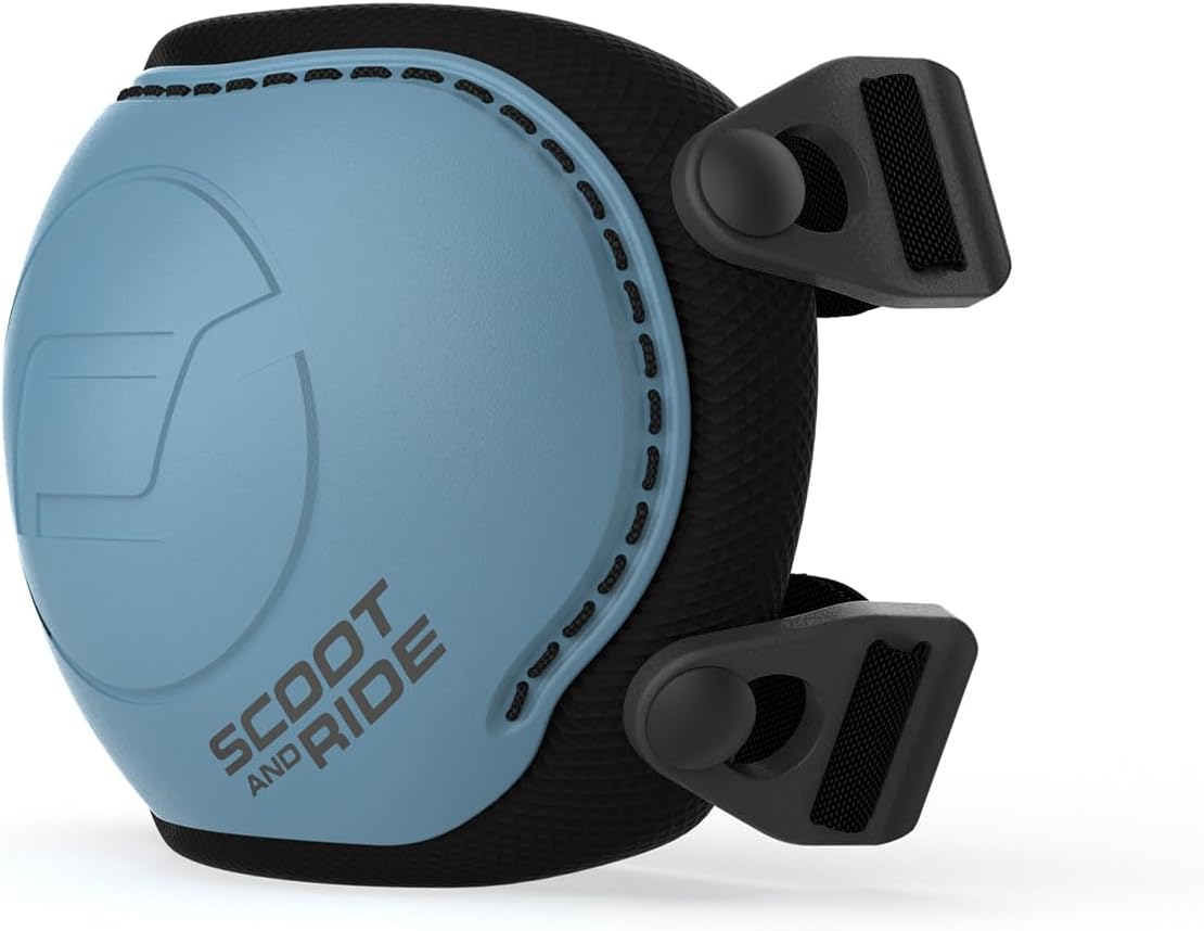 Scoot & Ride Beschermset XX - Small - verstelbare knie- en elleboogbeschermers, lichtgewicht en duurzaam ontwerp, ademende stof voor actieve kinderen - staal