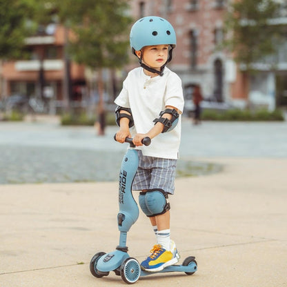 Scoot & Ride Protective Set S kinderbeschermers, elleboogbeschermers, kniebeschermers, beschermingsuitrusting voor kinderen vanaf 5 jaar