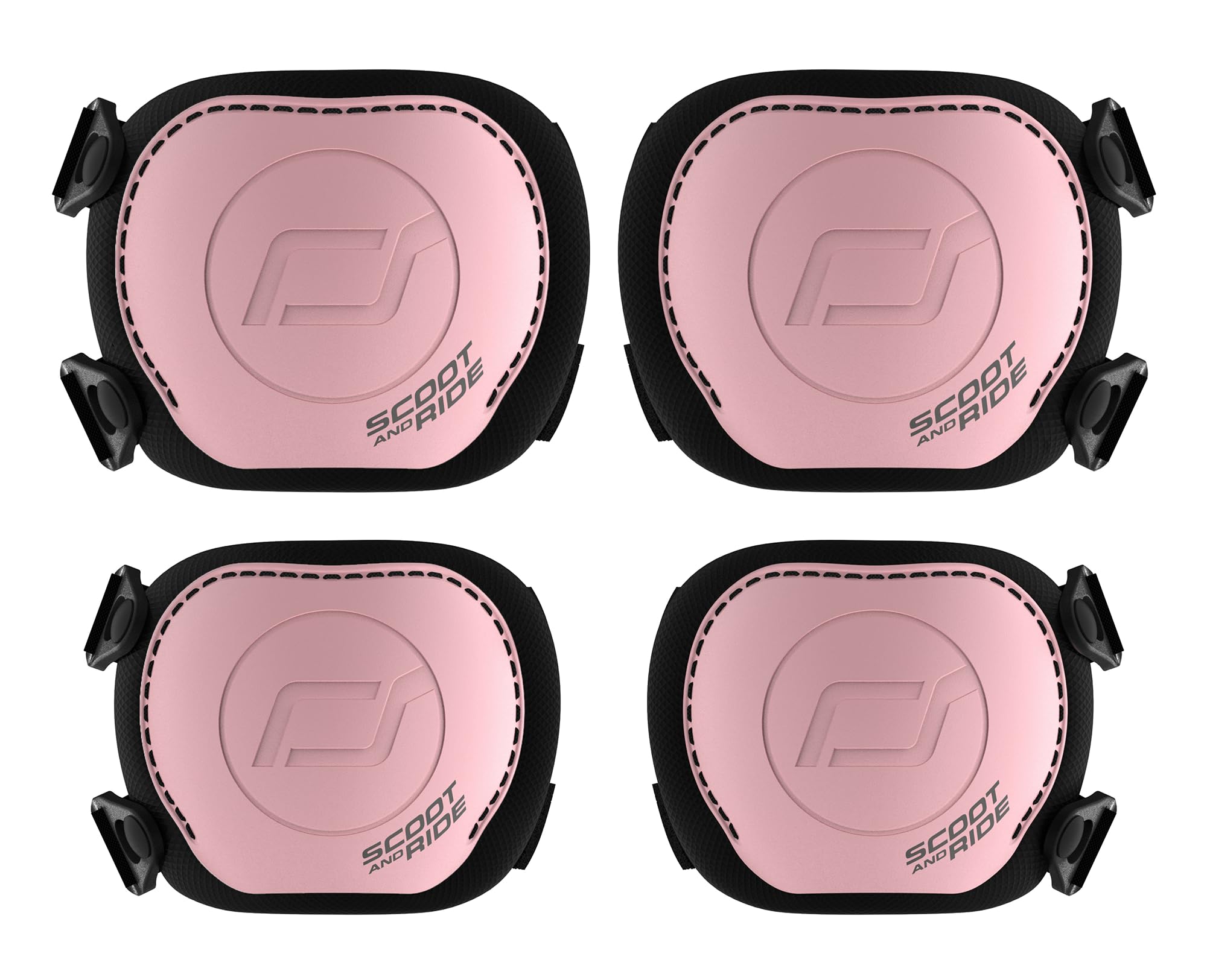 Scoot & Ride Protective Set S kinderbeschermers, elleboogbeschermers, kniebeschermers, beschermingsuitrusting voor kinderen vanaf 5 jaar