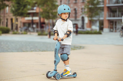 Scoot & Ride Protective Set S kinderbeschermers, elleboogbeschermers, kniebeschermers, beschermingsuitrusting voor kinderen vanaf 5 jaar