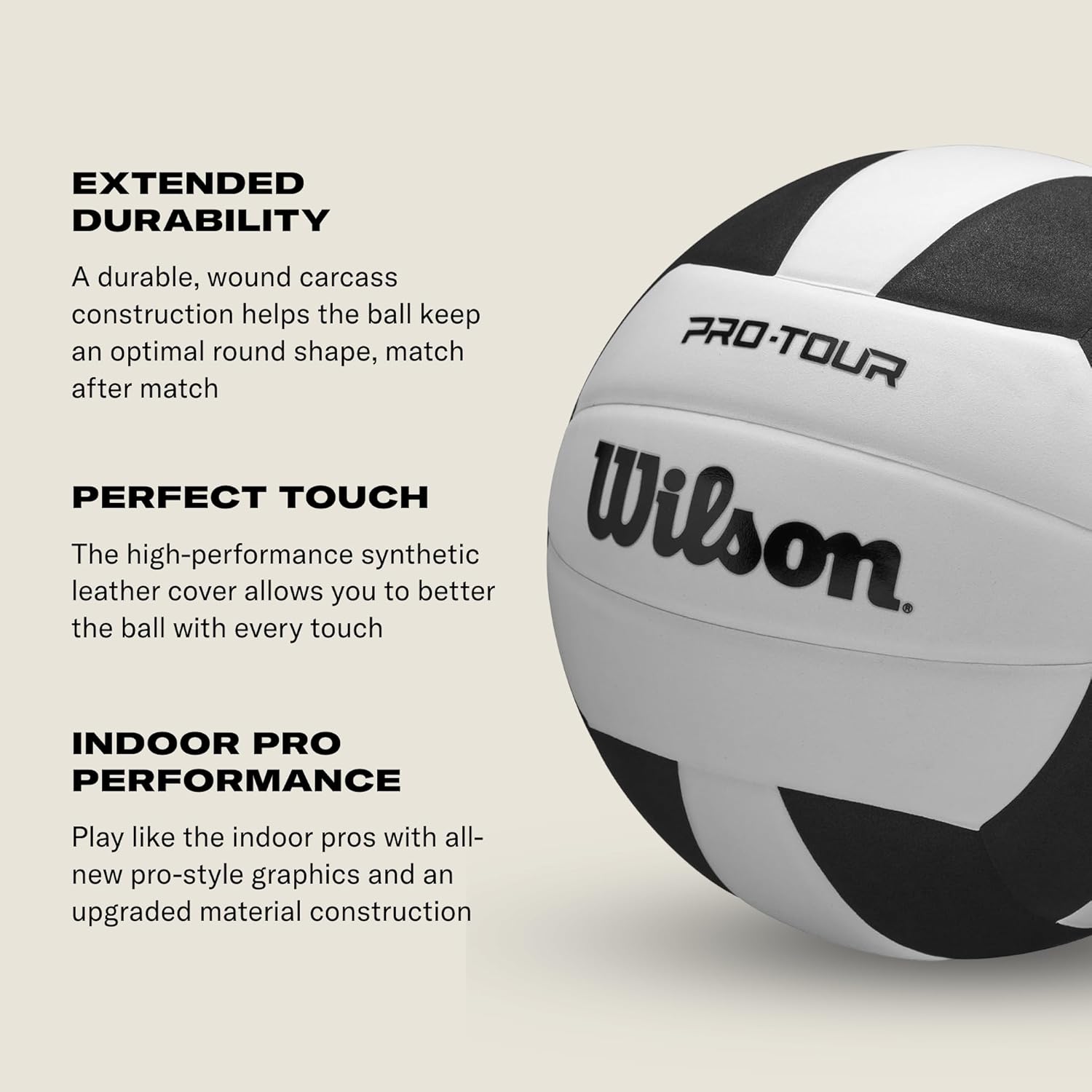WILSON Pro Tour Indoor Volleyballs - Official Size