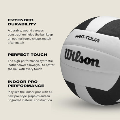 WILSON Pro Tour Indoor Volleyballs - Official Size