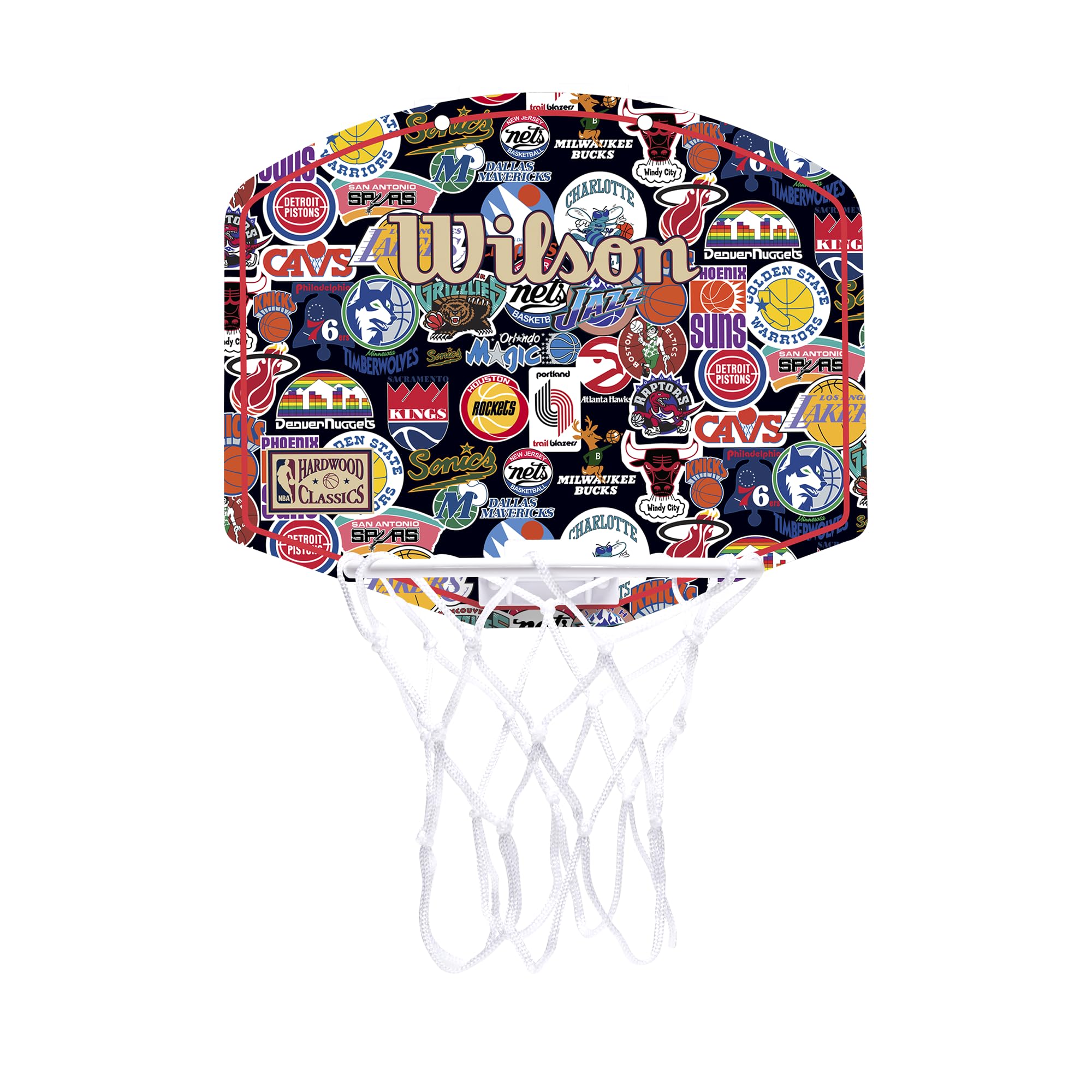 Wilson NBA Team Retro Mini Aro
